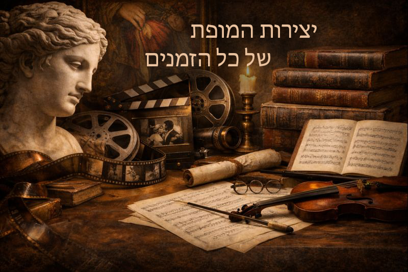 יצירות המופת של כל הזמנים - יום הרצאות חד פעמי